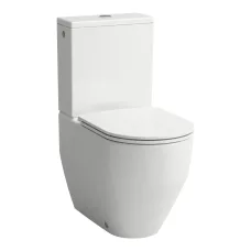 Pro Унітаз підлоговий 650*375*835 мм, з бачком, із сидінням Soft-Close Slim, білий