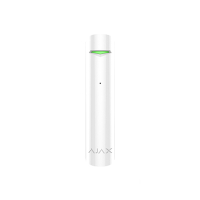 Беспроводной датчик разбиения стекла Ajax GlassProtect White