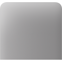 Боковая кнопка для одноклавишного выключателя Ajax SideButton (1-gang) vertical Fog