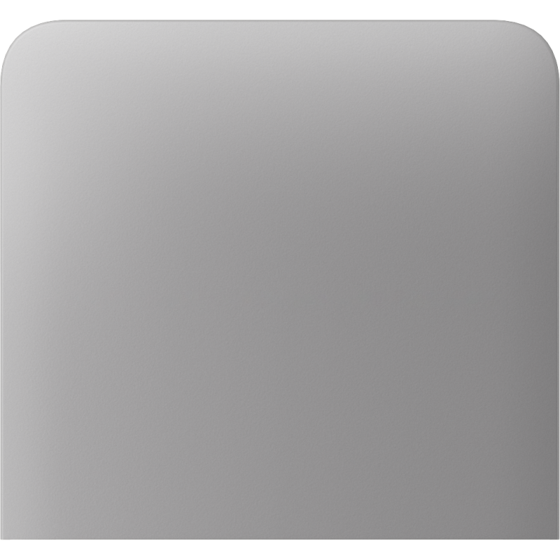 Бічна кнопка для одноклавішного вимикача Ajax SideButton (1-gang) vertical Fog фото 1