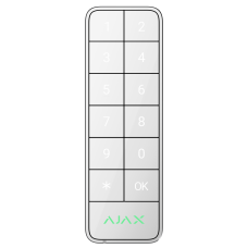 Проводная клавиатура Ajax Superior KeyPad Outdoor Fibra White (117759.285.WH)