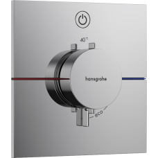 15571000 ShowerSelect Comfort E Змішувач термостатичний прихованого монтажу на 1 споживач, хром