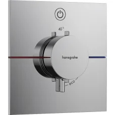 15571000 ShowerSelect Comfort E Смеситель термостатический скрытого монтажа на 1 потребитель, хром