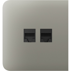 Боковая панель для встроенной интернет-розетки Ajax SideCover (LAN) Olive (126218.319.OL)