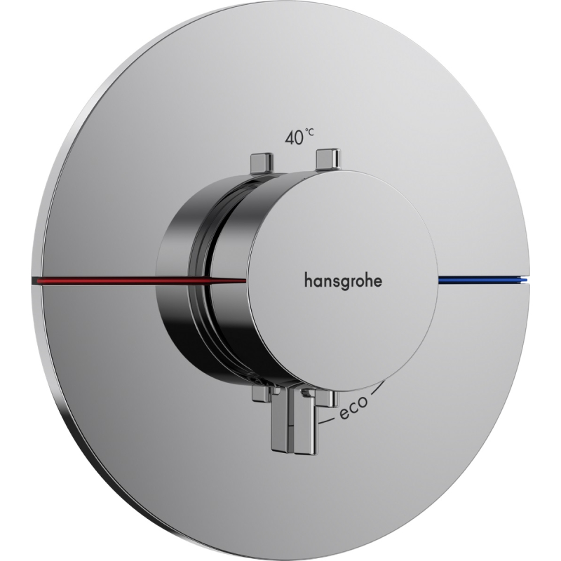 15559000 ShowerSelect Comfort S Змішувач термостатичний прихованого монтажу на 1 споживач, хром фото 1