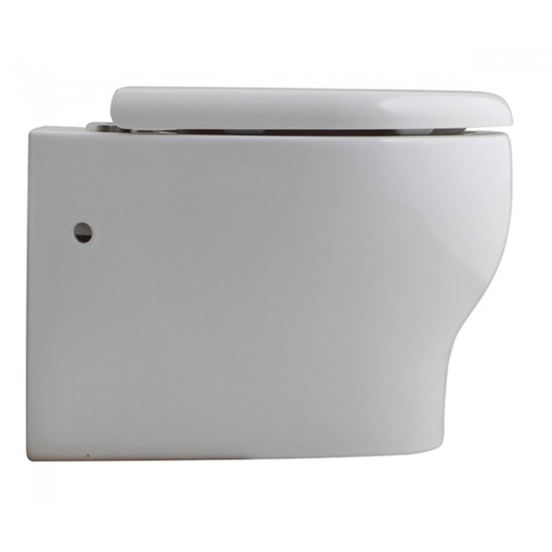 Cinque Унітаз підвісний 50*35 см, із сидінням Soft Close, білий (361501+368801) (ФН) фото 2