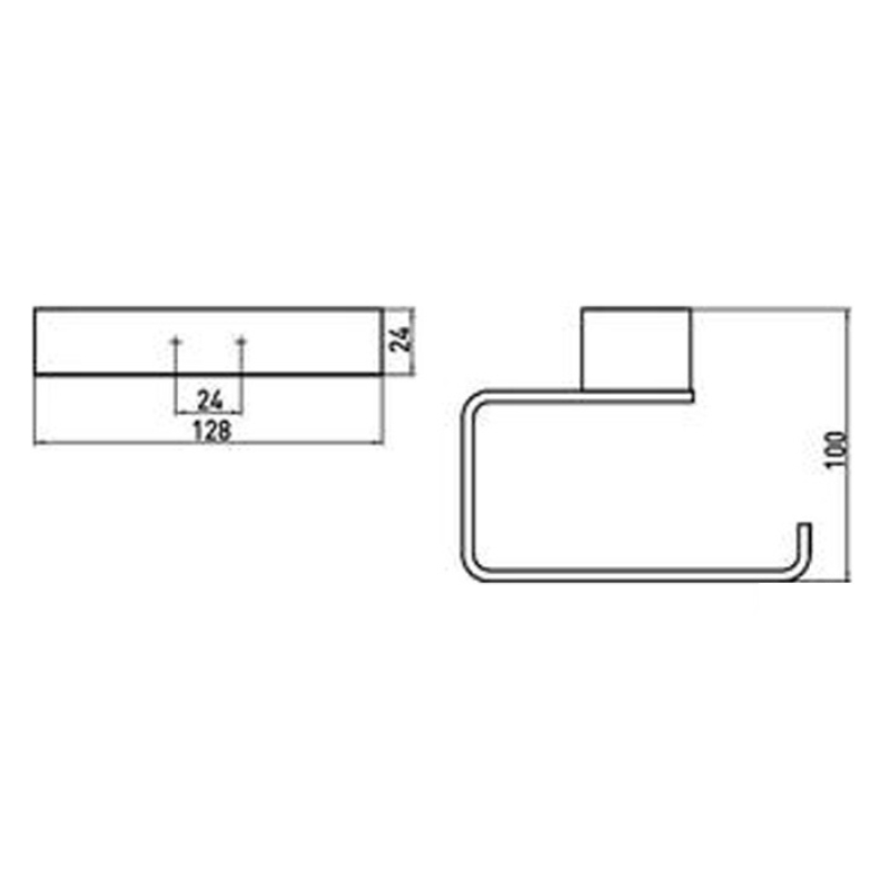 Loft Набор аксессуаров из 3-х элементов (050000101+051500100+057500102), хром фото 2