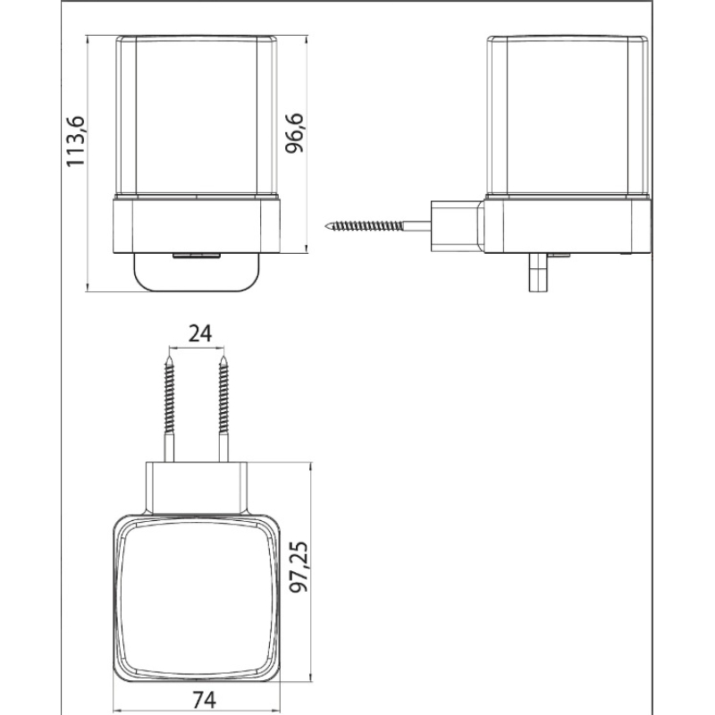 Loft Дозатор жидкого мыла, черный 0521 133 03 фото 3