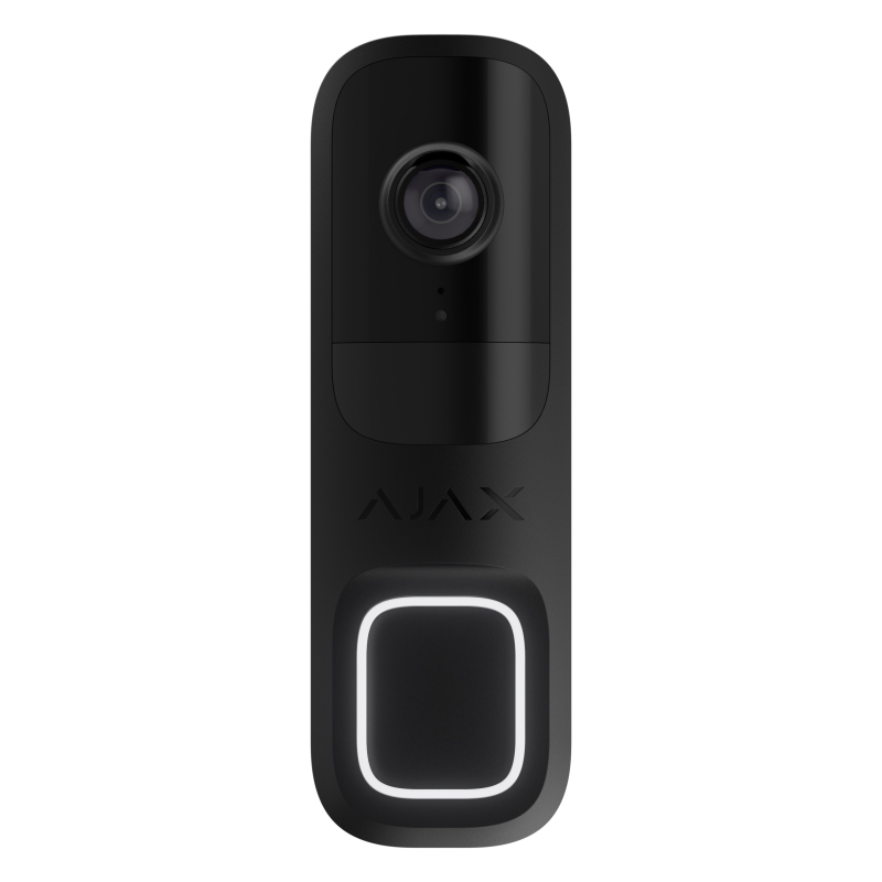 Відеодзвінок Ajax Doorbell Black (66391.125.BL1) фото 1
