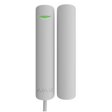 Проводной датчик открывания, удара, наклона и магнитной маскировки Ajax Superior DoorProtect G3 Fibra White (61340.177.WH2)