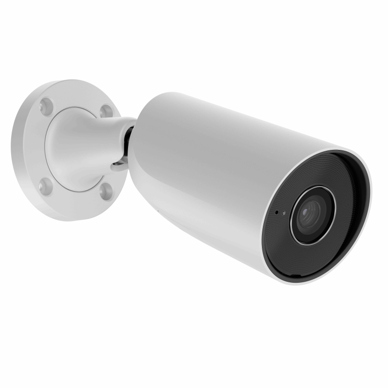 Проводная охранная IP-камера Ajax BulletCam (8 Mp/2,8 mm) White фото 1