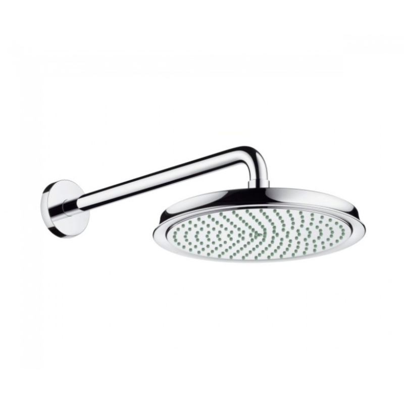 Raindance Classic Air 240 Верхний душ круглый 270 мм с кронштейном из стены, хром. фото 1