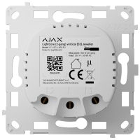Реле для двухклавишного выключателя Ajax LightCore (2-gang) vertical
