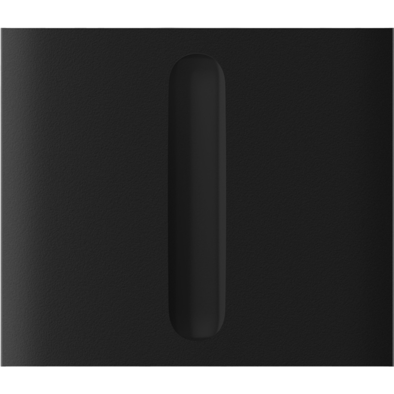 Центральна кнопка для димерного вимикача Ajax CenterButton (Dimmer) vertical Black фото 1
