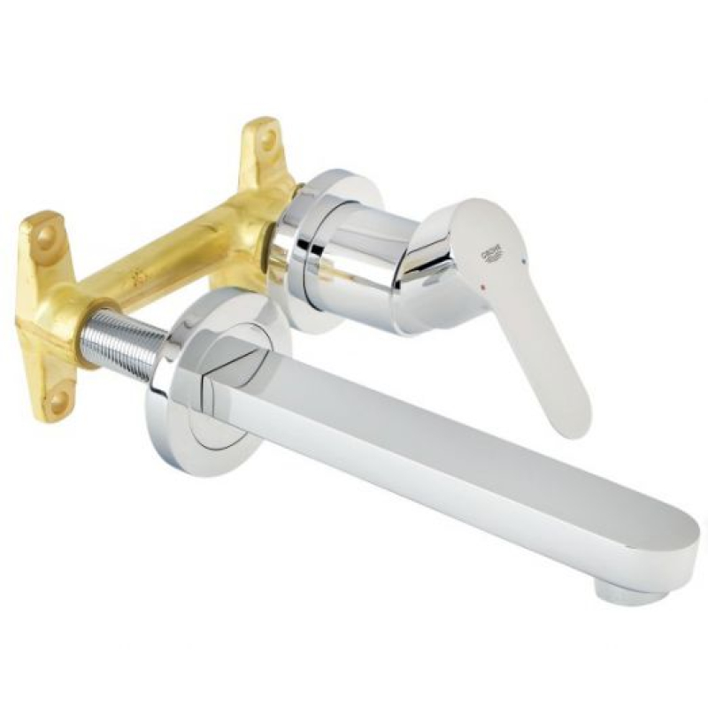 Смеситель для раковины из стены Grohe BauEdge OHM на 2 отв., хром (20474000) фото 1