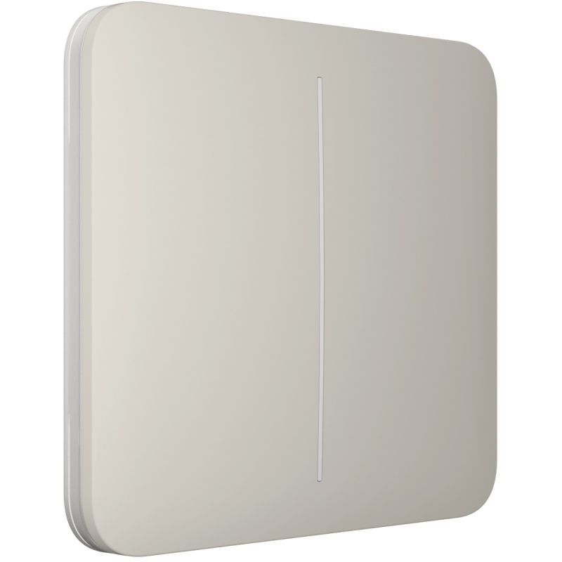 Выключатель Ajax LightSwitch 2-клавишный Oyster фото 1
