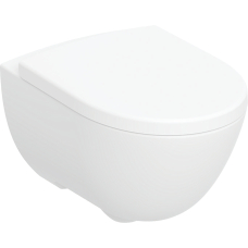 Modo Унитаз подвесной закрытая форма, Rimfree, с сиденьем с крышкой Soft-Close, белый
