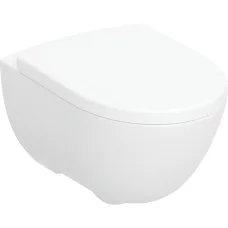 Modo Унитаз подвесной закрытая форма, Rimfree, с сиденьем с крышкой Soft-Close, белый