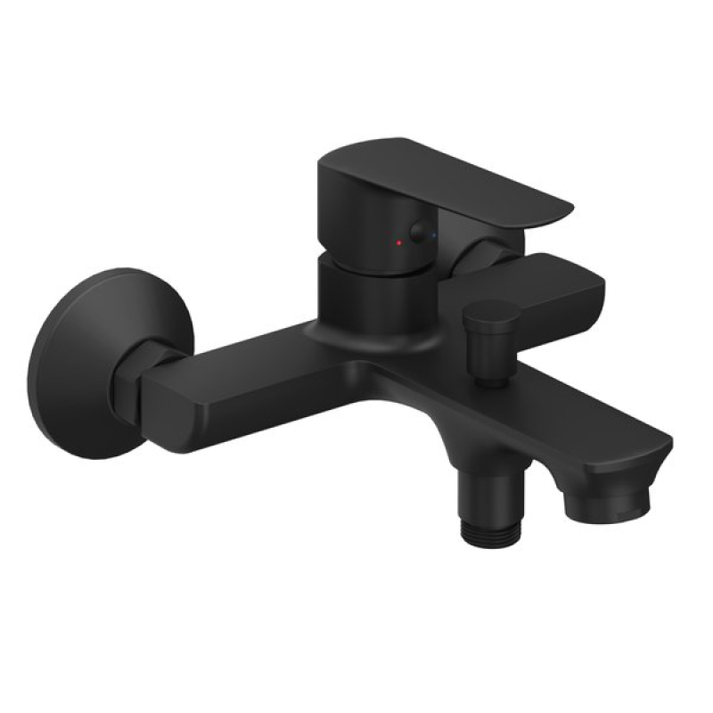 Смеситель для ванны Ravak Life LF 022.20, черный (X070479) фото 1