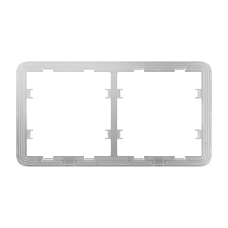 Рамка для двох вимикачів/розеток Ajax Frame (2 seats) фото 1