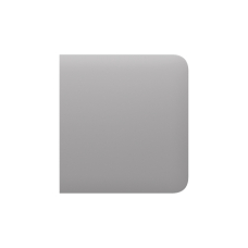 Боковая кнопка для одноклавишного или проходного выключателя Ajax Ajax SideButton (1-gang/2-way) Fog