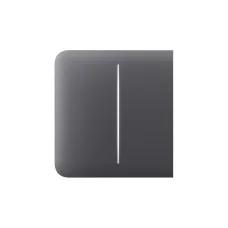 Бічна кнопка для двоклавішного вимикача Ajax SideButton (2-gang) Graphite