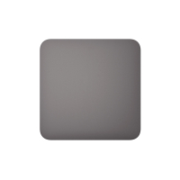Кнопка для одноклавишного или проходного выключателя Ajax SoloButton (1-gang/2-way) Grey