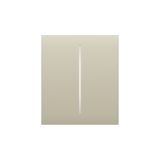 Центральная кнопка для двухклавишного выключателя Ajax CenterButton (2-gang) Ivory