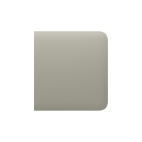 Боковая кнопка для одноклавишного или проходного выключателя Ajax SideButton (1-gang/2-way) Olive
