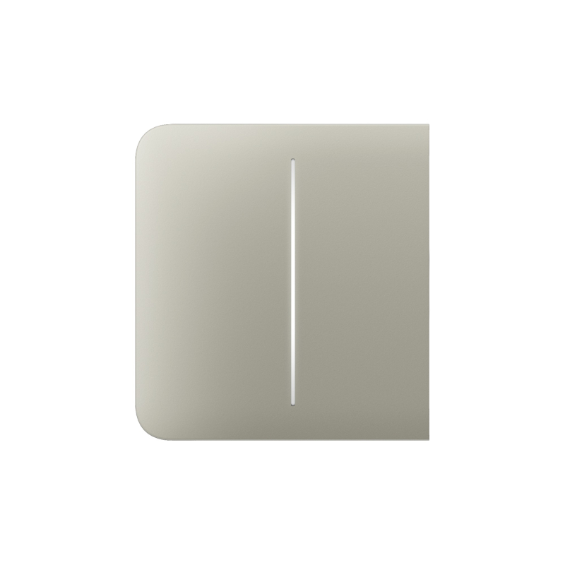 Боковая кнопка для двухклавишного выключателя Ajax SideButton (2-gang) Olive фото 1