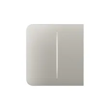 Бічна кнопка для двоклавішного вимикача Ajax SideButton (2-gang) Oyster