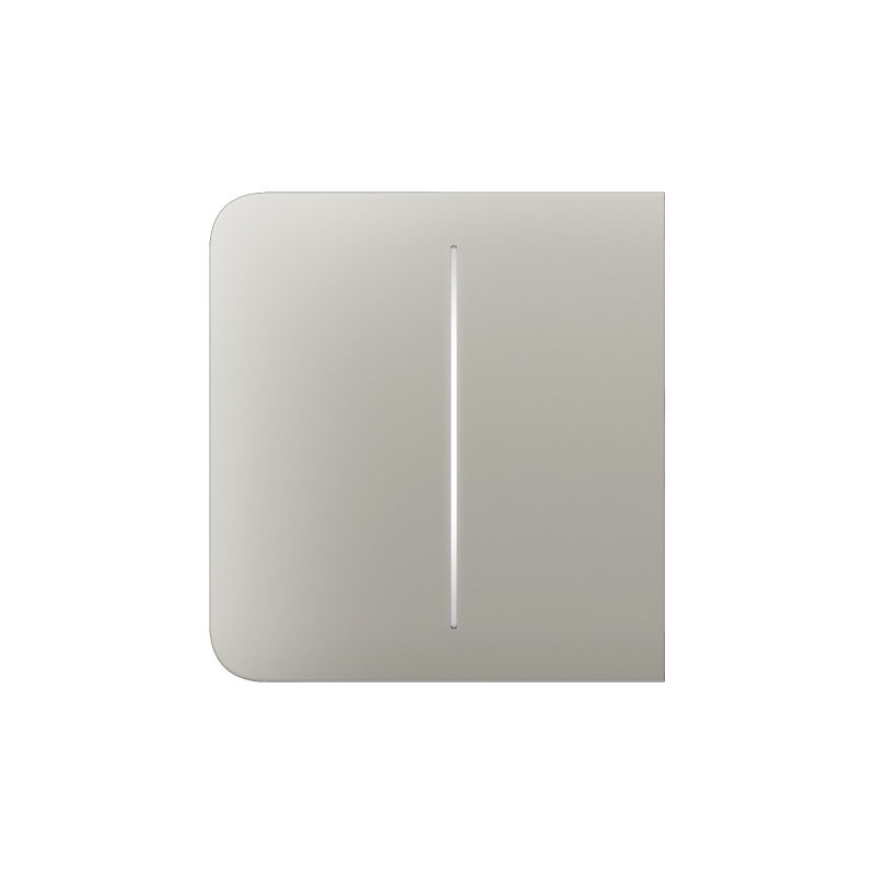 Боковая кнопка для двухклавишного выключателя Ajax SideButton (2-gang) Oyster фото 1