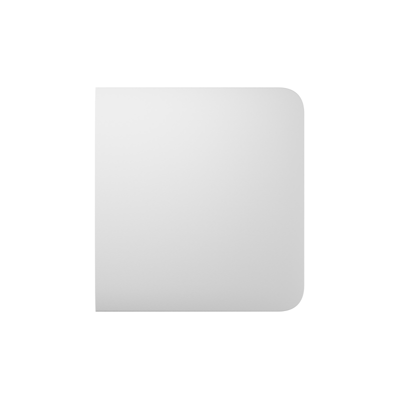 Боковая кнопка для одноклавишного или проходного выключателя Ajax SideButton (1-gang/2-way) White фото 1