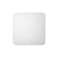Кнопка для одноклавишного или проходного выключателя Ajax SoloButton (1-gang/2-way) White