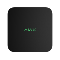 Сетевой видеорегистратор Ajax NVR DC (16-ch) Black (127057.122.BL)