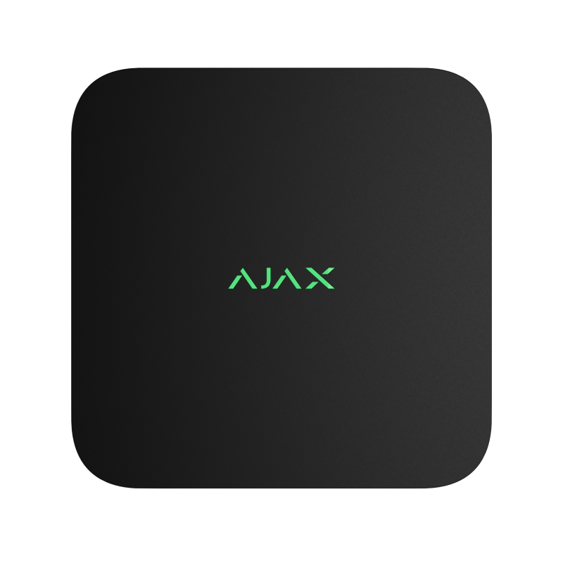 Сетевой видеорегистратор Ajax NVR DC (8-ch) Black (127051.122.BL) фото 1