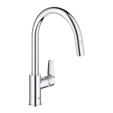 Смеситель кухонный однорычажный Grohe BauEdge New, хром (30536000)