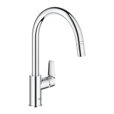 Смеситель кухонный однорычажный Grohe BauEdge New, хром (30536000)