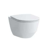 Pro Унитаз подвесной 53*36 см, с сиденьем Slim Soft-Close, Quick release, белый