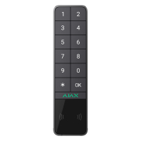 Беспроводная клавиатура Ajax KeyPad Outdoor Jeweller Graphite (99969.286.GP1)