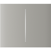 Центральная кнопка для двухклавишного выключателя Ajax CenterButton (2-gang) vertical Oyster
