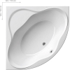 Акриловая ванна Ravak NewDay 140x140 C651000000
