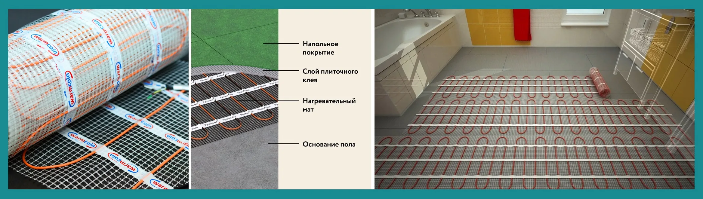 електрична тепла підлога мати ціна в Україні.