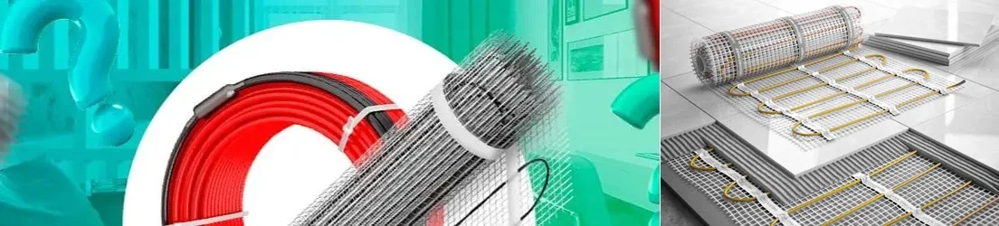 Что лучше, тонкий нагревательный кабель или нагревательный мат