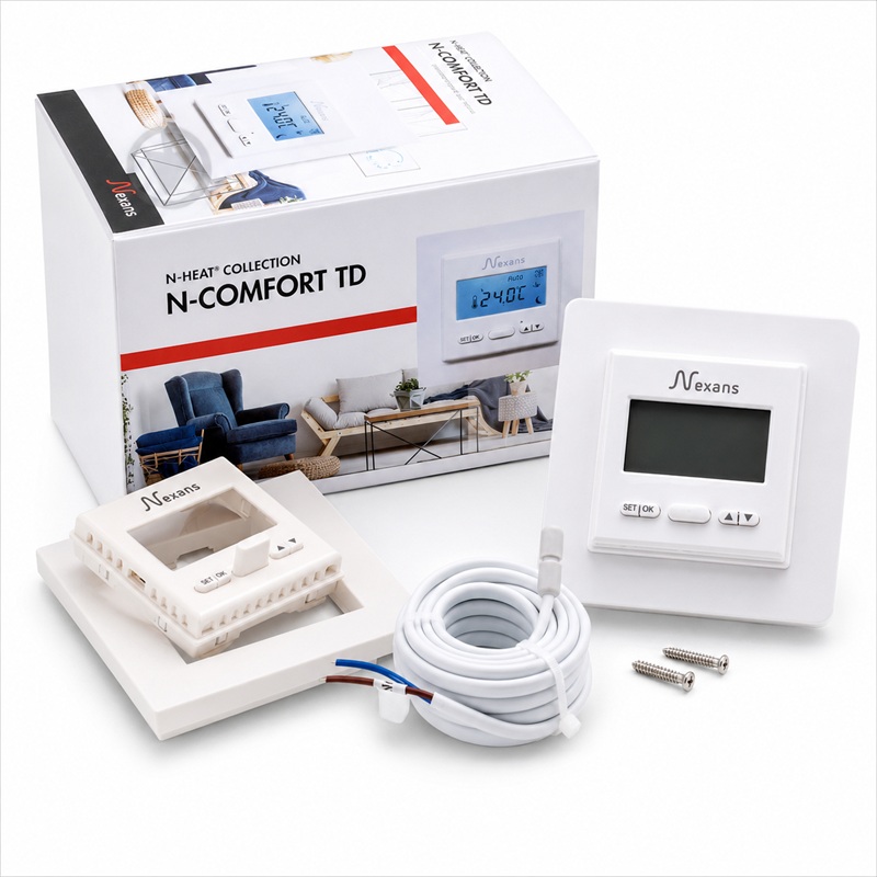 Программируемый терморегулятор Nexans N-COMFORT TD фото 4