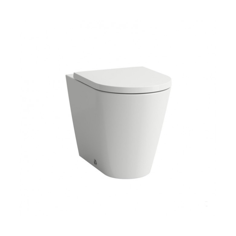 Kartell Напольный унитаз под инсталляцию, 560*370 мм, без сидения, белый LCC фото 1