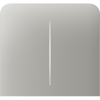 Бічна кнопка для двоклавішного вимикача Ajax SideButton (2-gang) vertical Oyster