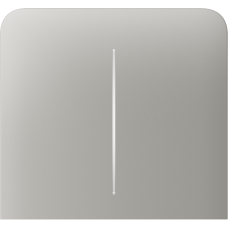 Боковая кнопка для двухклавишного выключателя Ajax SideButton (2-gang) vertical Oyster