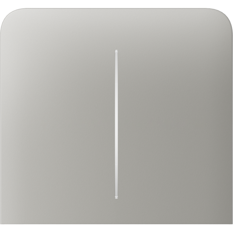 Боковая кнопка для двухклавишного выключателя Ajax SideButton (2-gang) vertical Oyster фото 1