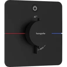 15581670 ShowerSelect Comfort Q Смеситель термостатический скрытого монтажа, черный матовый